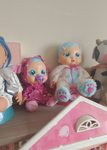 Pembe Bebekler ve Oyuncak Ev Seti - Görsel 2