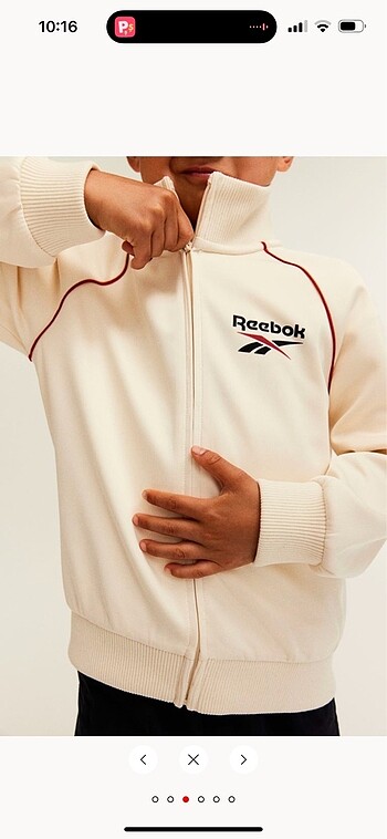 10 Yaş Beden Reebok ceket