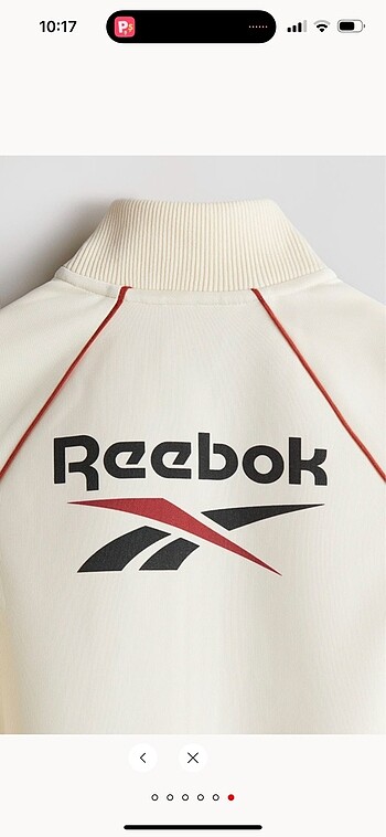 10 Yaş Beden ten rengi Renk Reebok ceket