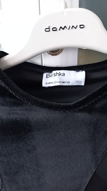 Bershka uzun kollu crop