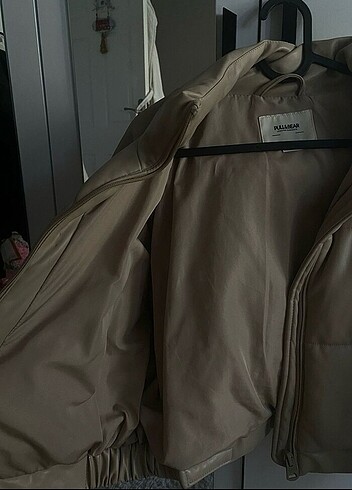 Pull and Bear Kadın deri mont