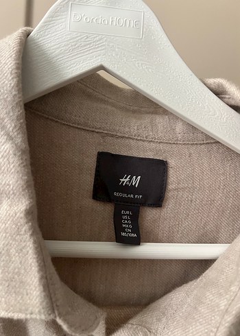 Bej Keten Erkek Gömlek Uzun Kollu - Görsel 4