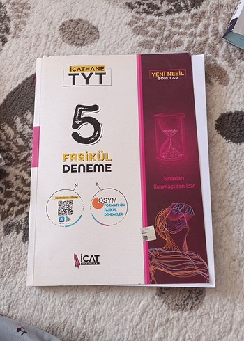 İcat yayınları TYT 5 Fasikül deneme