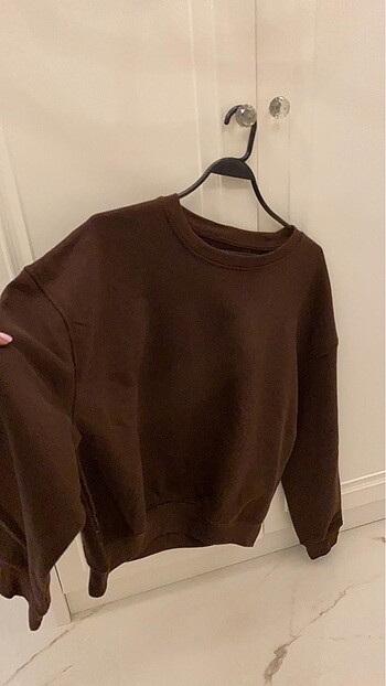 Pull&bear kahverengi sweatshirt