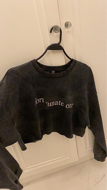 Defacto crop sweatshirt
