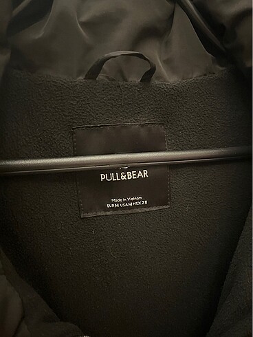 m Beden pull and bear siyah mont