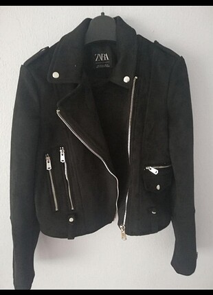 Zara biker suet ceket