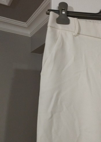 m Beden Zara yandan serıtlı kumaş pantolon