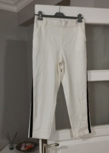 Zara Zara yandan serıtlı kumaş pantolon