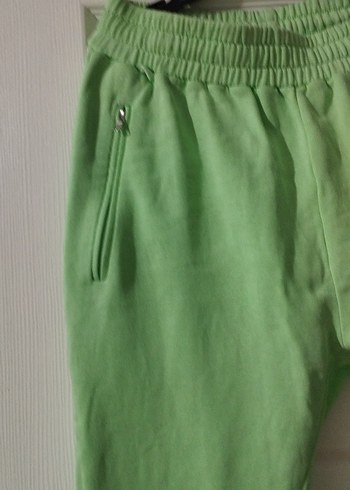 Gri Detaylı Yeşil Outdoor Erkek Eşofman Altı - Görsel 4