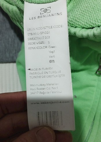 Gri Detaylı Yeşil Outdoor Erkek Eşofman Altı - Görsel 9