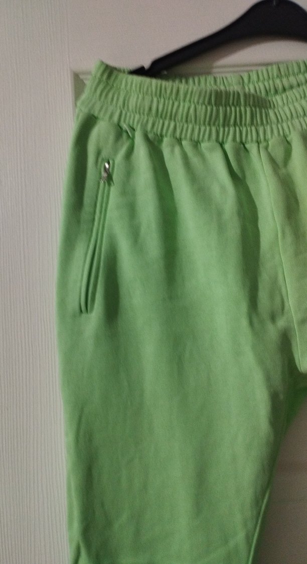 Gri Detaylı Yeşil Outdoor Erkek Eşofman Altı - Görsel 4