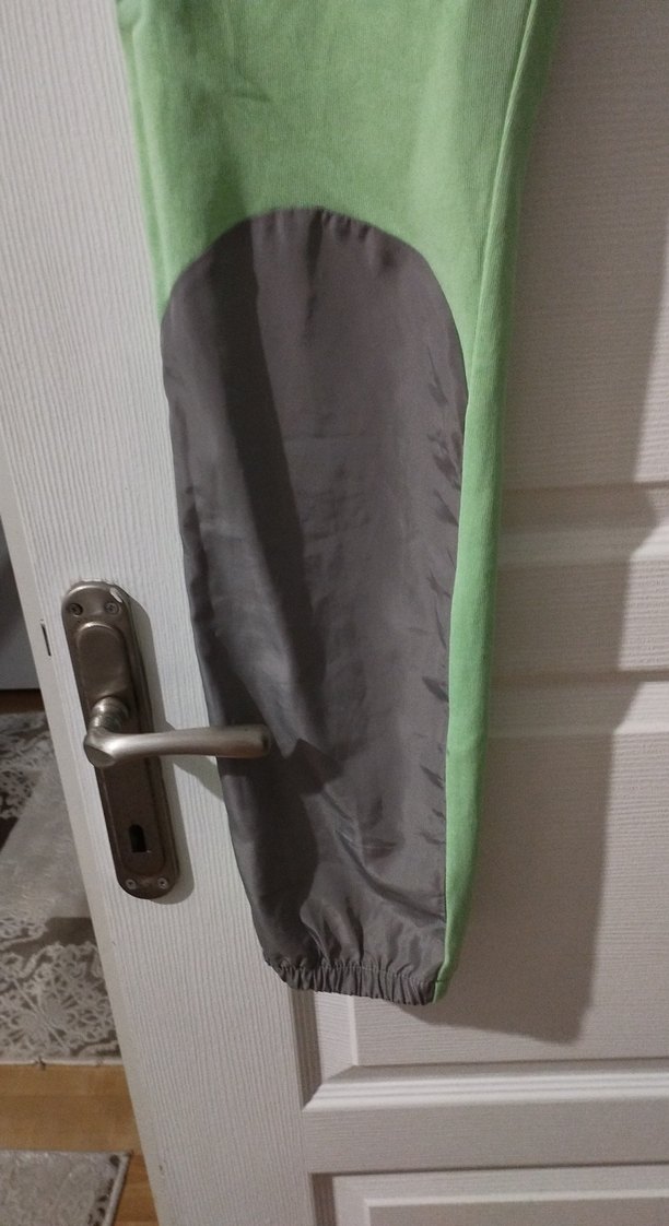 Gri Detaylı Yeşil Outdoor Erkek Eşofman Altı - Görsel 3