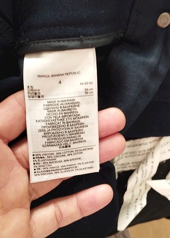 laciver Midi Kadın jeans Pantolon - Görsel 7