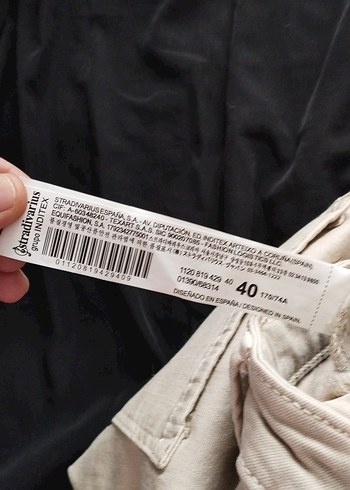 Bej rengı Midi Kadın Jean Pantolon - Görsel 8