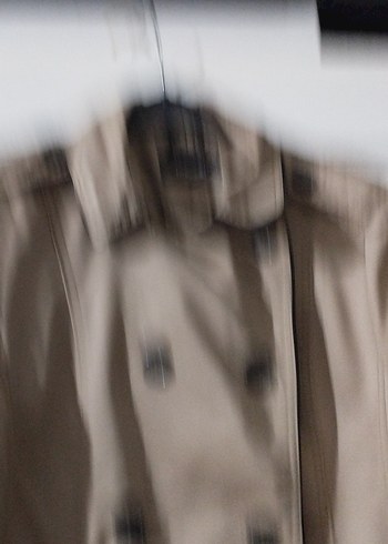 Bej Kadın Midi Trençkot - Görsel 4