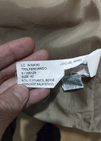 Bej Kadın Midi Trençkot - Görsel 8