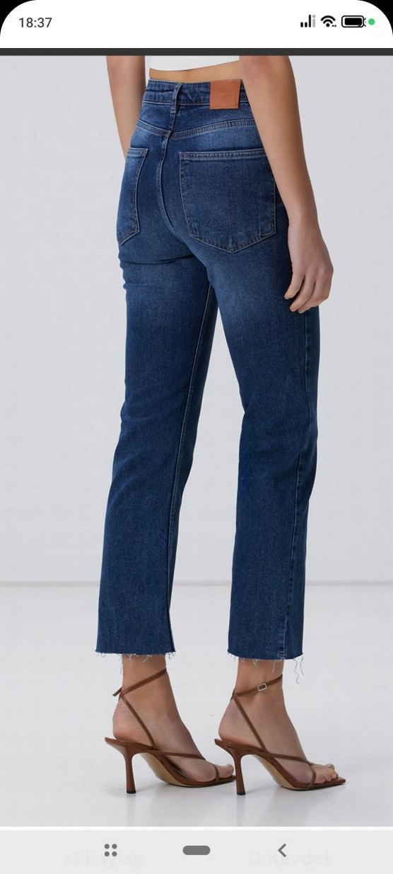 network Regular Fit Kadın Denim Pantolon - Görsel 2