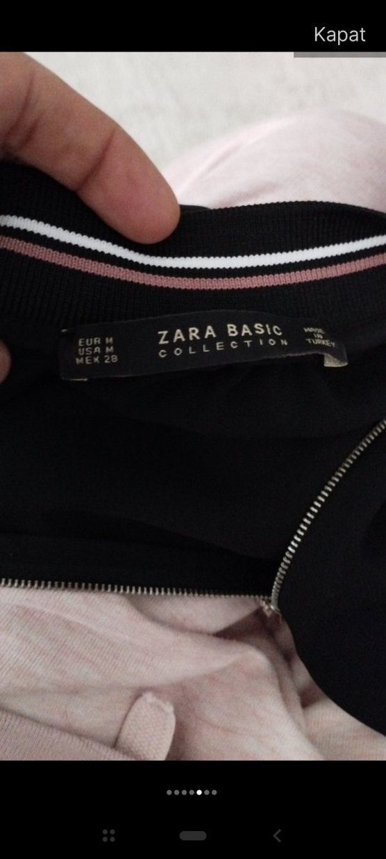 Siyah Fermuarlı Mini Kolsuz Yelek - Görsel 3