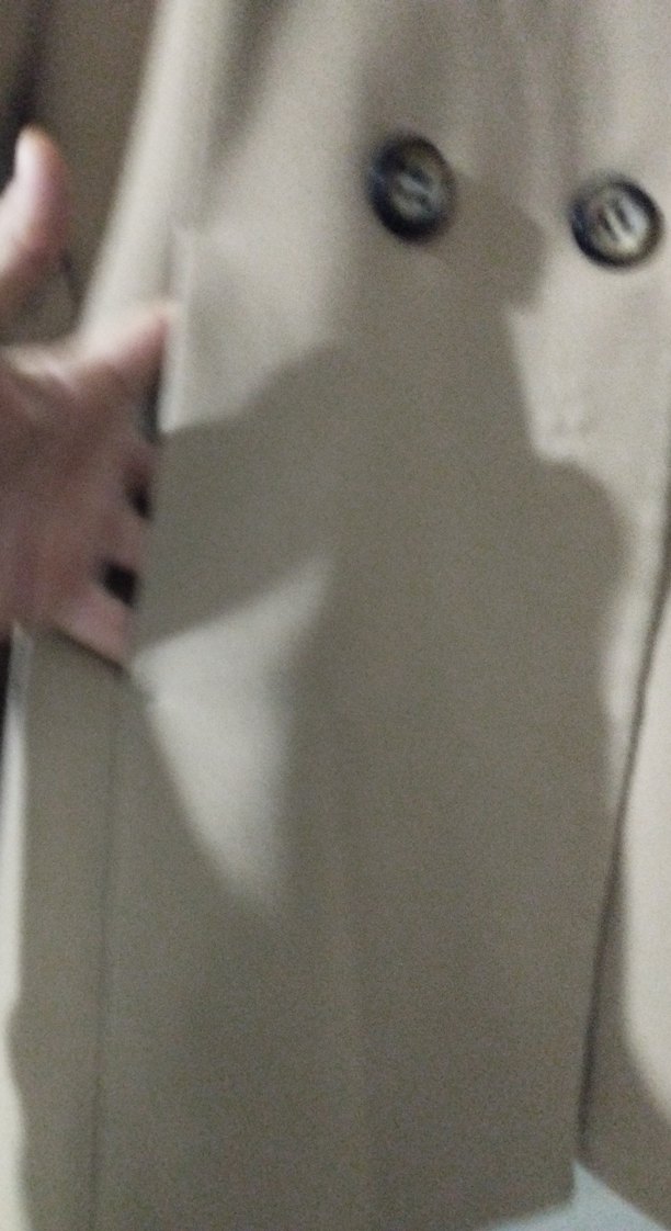 Bej Kadın kase Midi Boy kaban - Görsel 4