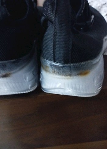 Siyah Bağcıklı Kadın Spor Ayakkabı - Görsel 8