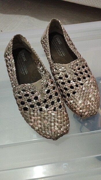 Toms espatrıl ayakkabı