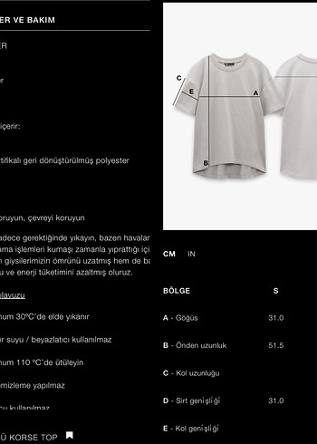 m Beden beyaz Renk Zara Bej Büstiyer