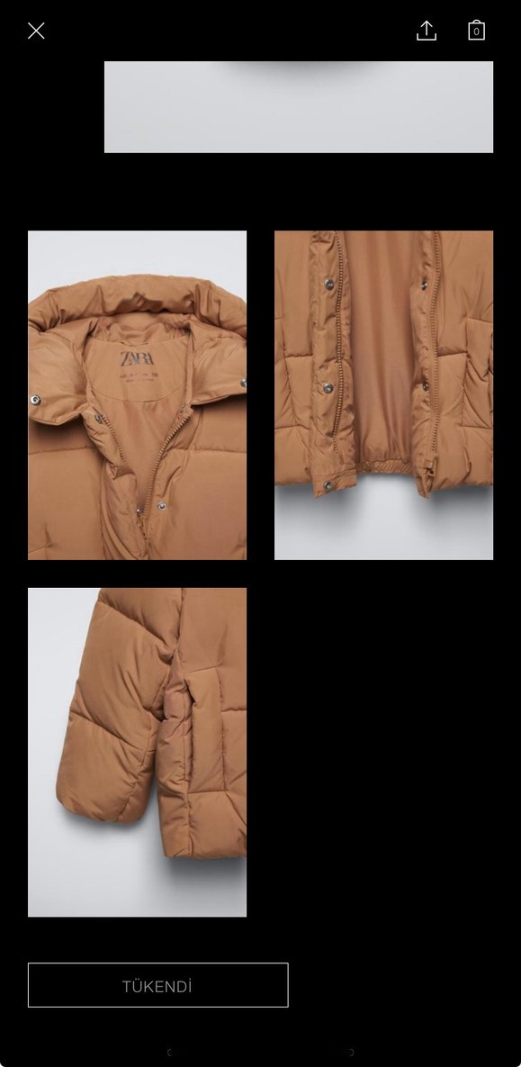 Erkek çocuk zara Kapüşonlu Kışlık Mont - Görsel 4