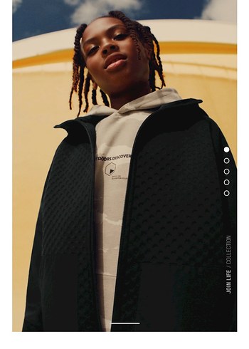 Erkek Çocuk Kapüşonlu Siyah Fermuarlı Ceket - Görsel 3