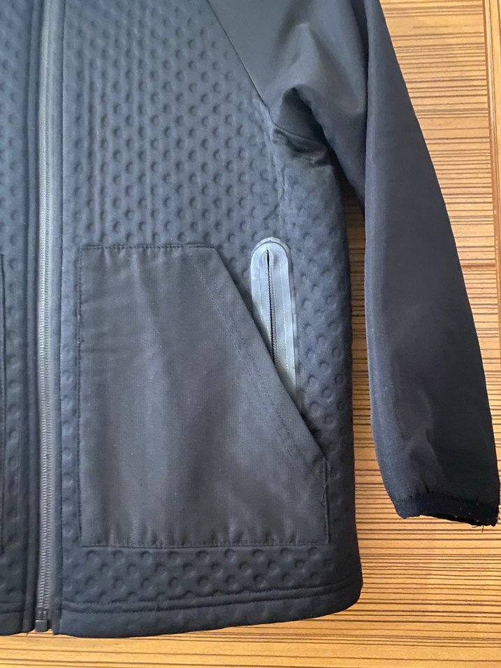 Erkek Çocuk Kapüşonlu Siyah Fermuarlı Ceket - Görsel 5