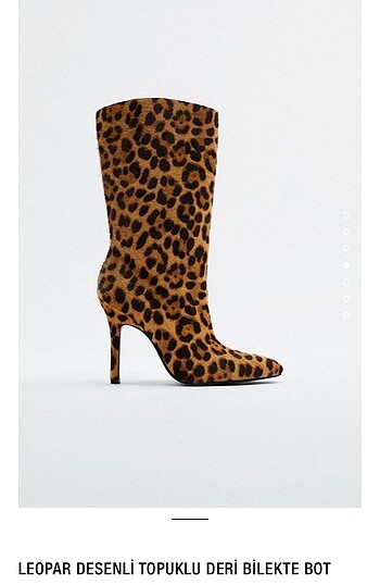 Zara Zara leopar desen deri bot