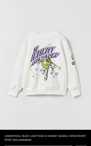 Zara çocuk sweatshirt