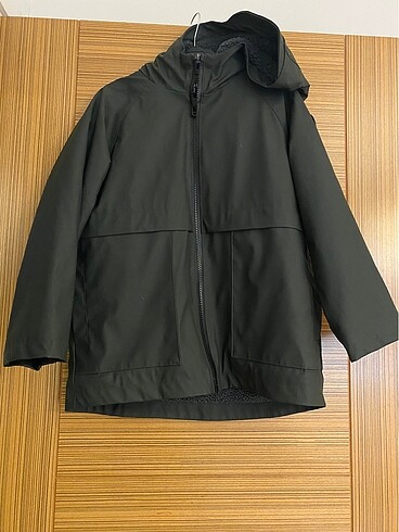 8 Yaş Beden haki Renk Zara çocuk parka mont
