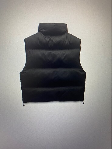 xs Beden siyah Renk #zara #yelek #şişme #rüzgara dayanıklı