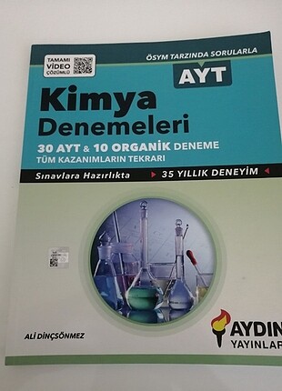 2021 Ayt kimya ve organik denemeleri