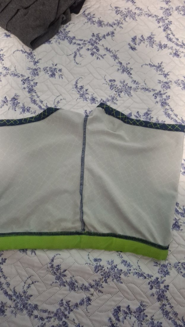 Erkek Yeşil Baskılı Elastik Bel Mayo - Görsel 3