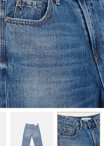 36 Beden D92 straight pantolon