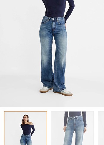 Stradivarius D92 straight pantolon