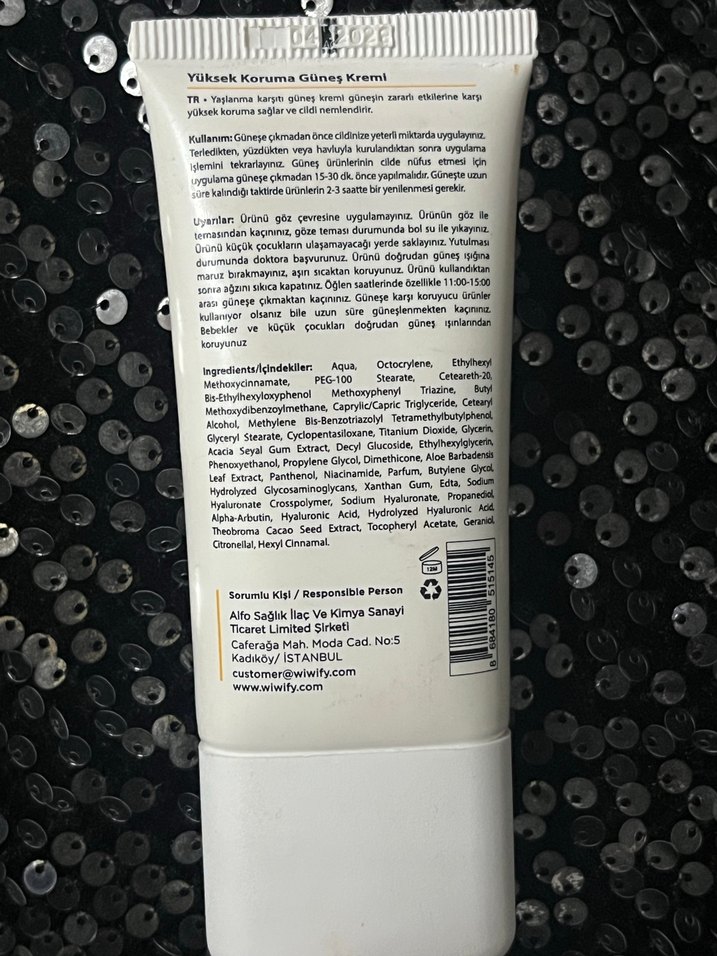WiWify SPF 50+ Yüksek Koruma Güneş Kremi - Görsel 2