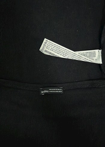 Drapeli Siyah Midi Kadın Triko Elbise - Görsel 3