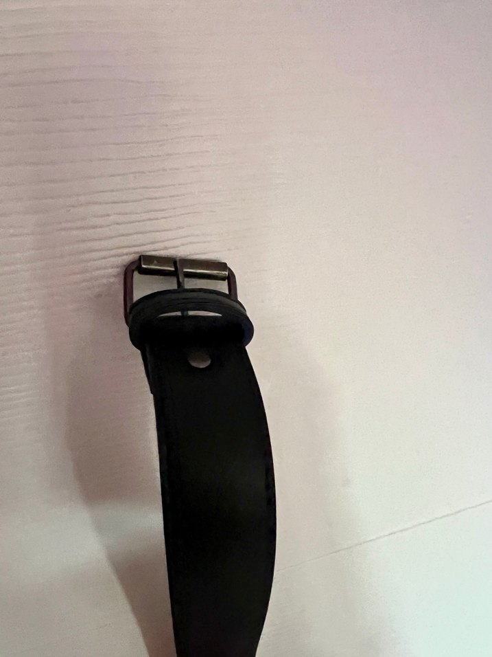 Siyah Deri Tokalı Çocuk Kemer - Görsel 3