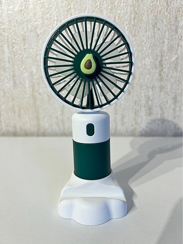 Yeşil Avakadolu Mini El Fanı - Görsel 7