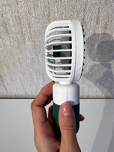 Yeşil Avakadolu Mini El Fanı - Görsel 5