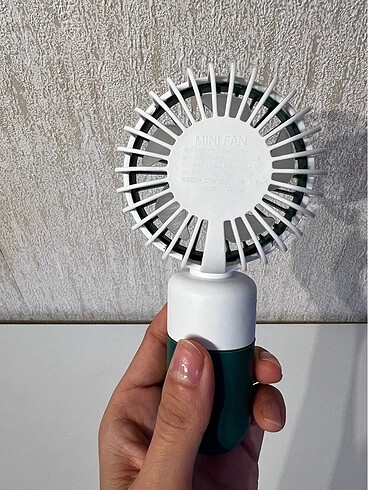 Yeşil Avakadolu Mini El Fanı - Görsel 6