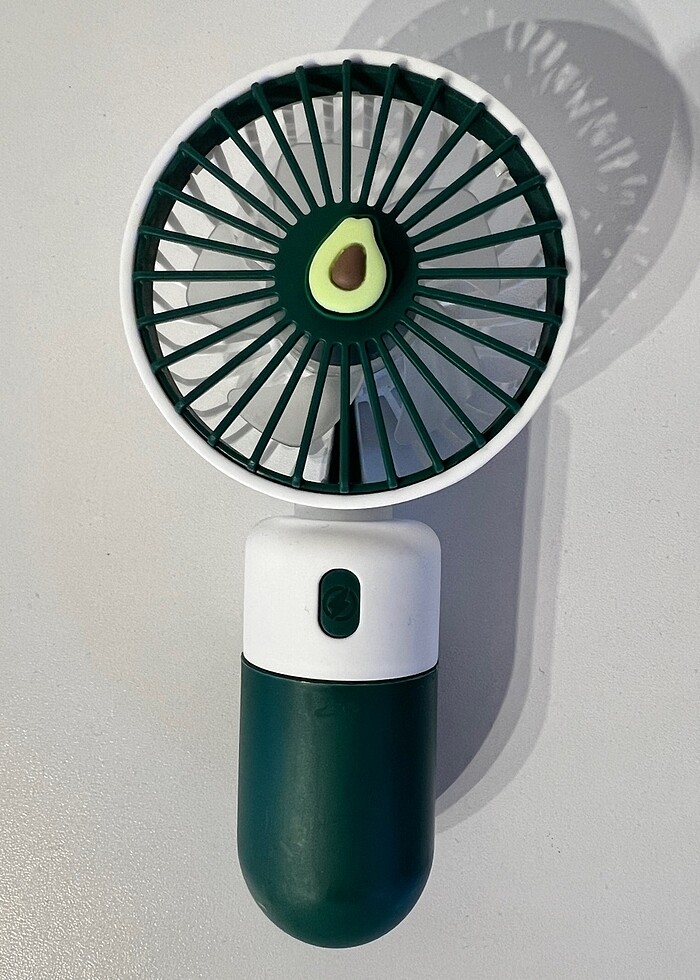 Yeşil Avakadolu Mini El Fanı - Görsel 2