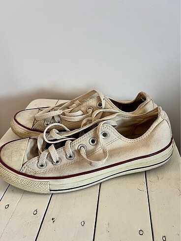 Converse Converse Krem Spor Ayakkabı