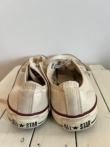 37 Beden ten rengi Renk Converse Krem Spor Ayakkabı