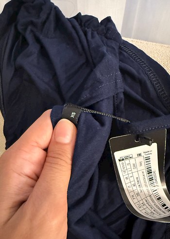 Siyah V Yaka Drapeli Kadın Tulum - Görsel 10