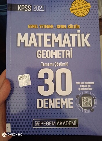 Kpss matematik geometri deneme kitabı 