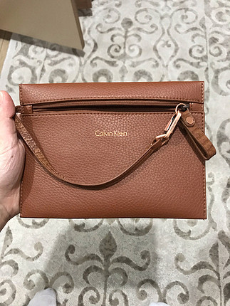 diğer Beden kahverengi Renk Calvin klein küçük el çantası- cüzdan